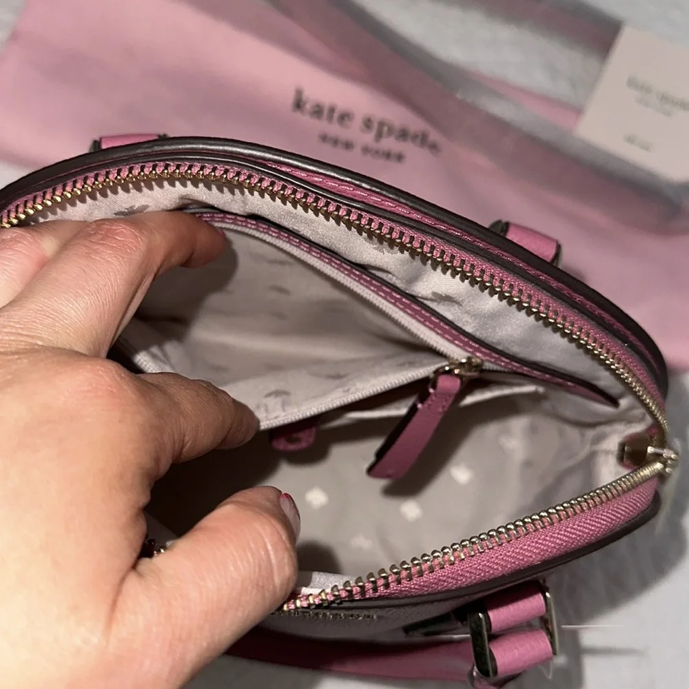 Kate Spade Sylvia Medium Dome Satchel in Blustery